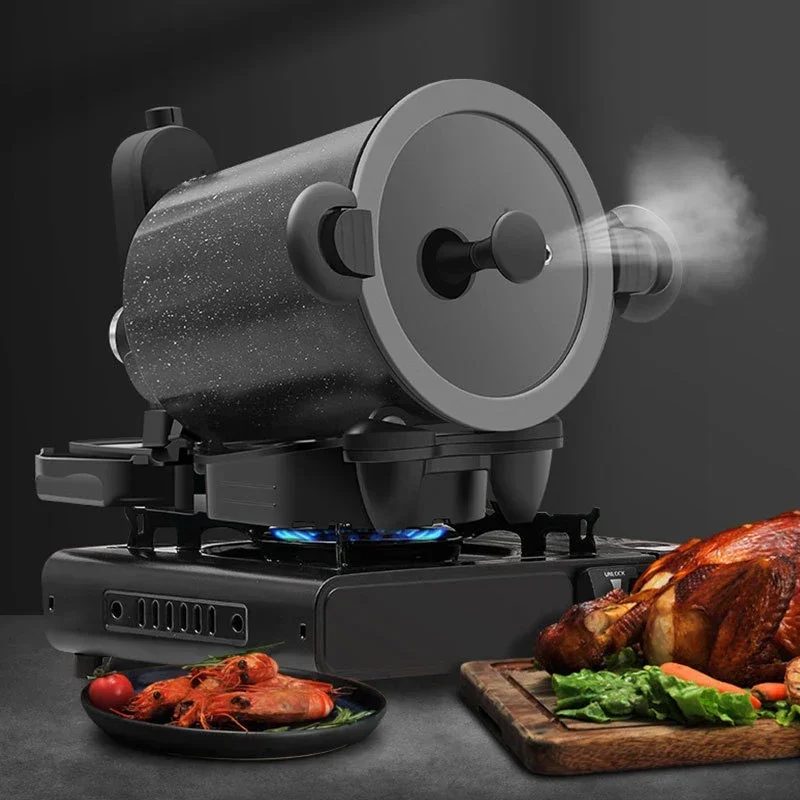Home Cooking Robot - 220v Yükseltme Mutfak Robotu Ocak Otomatik