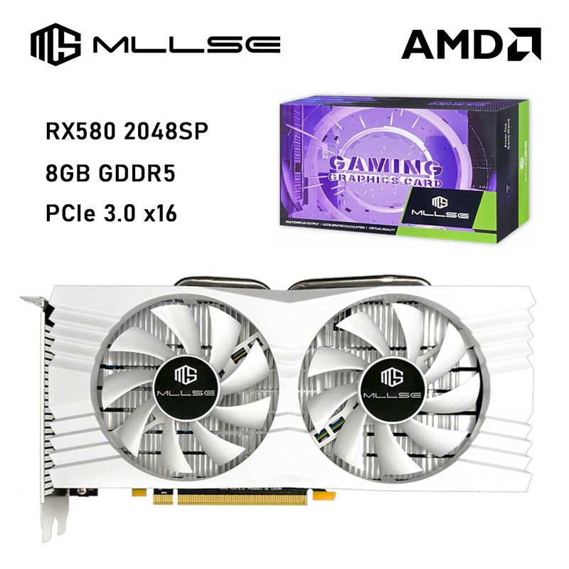 MLLSE AMD Radeon RX 580 8GB Gr - Home Cooking Videos incelemesi ve fiyatı