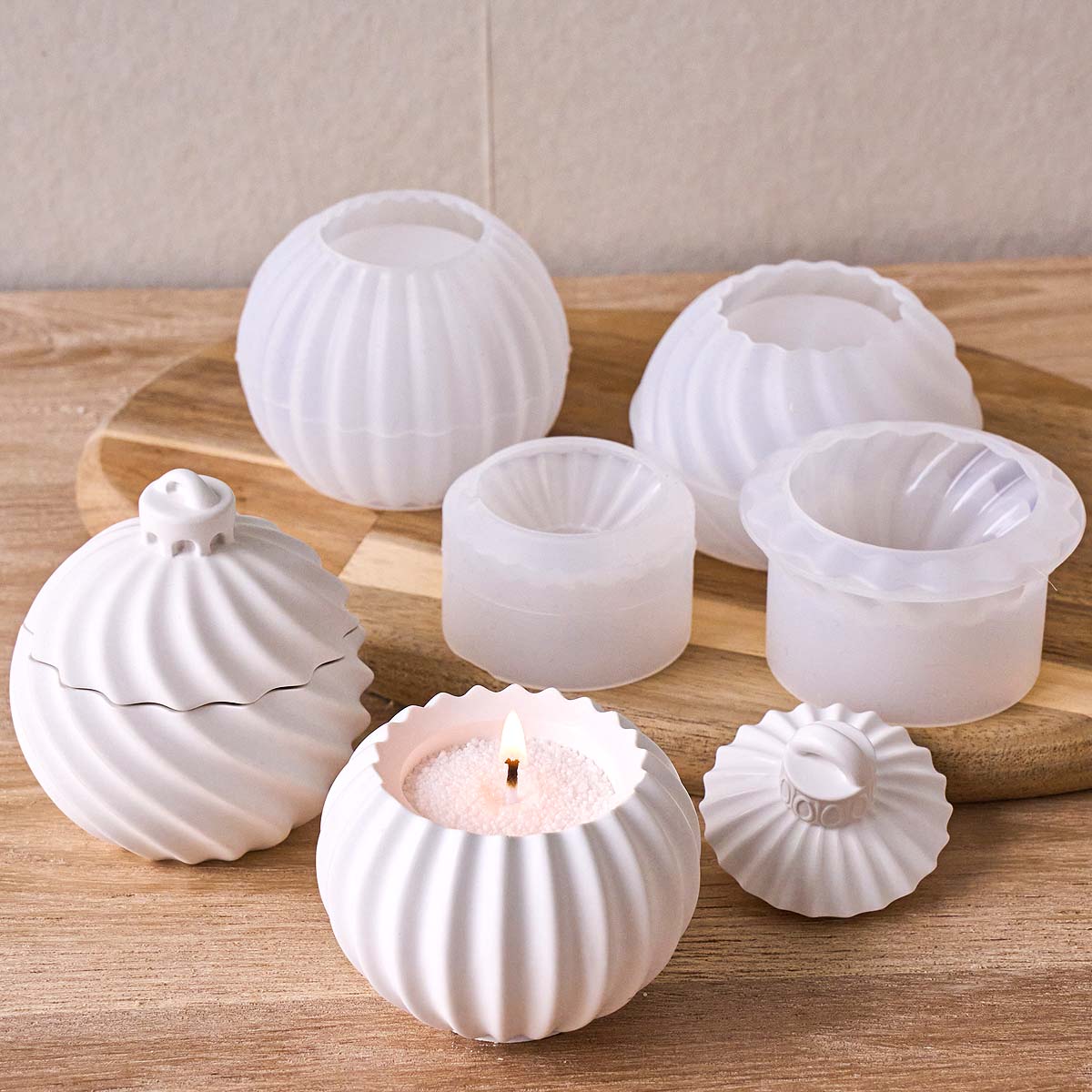 Çapraz Çizgili Mum Kavanozu Si - Idli Steamer Mold incelemesi ve fiyatı